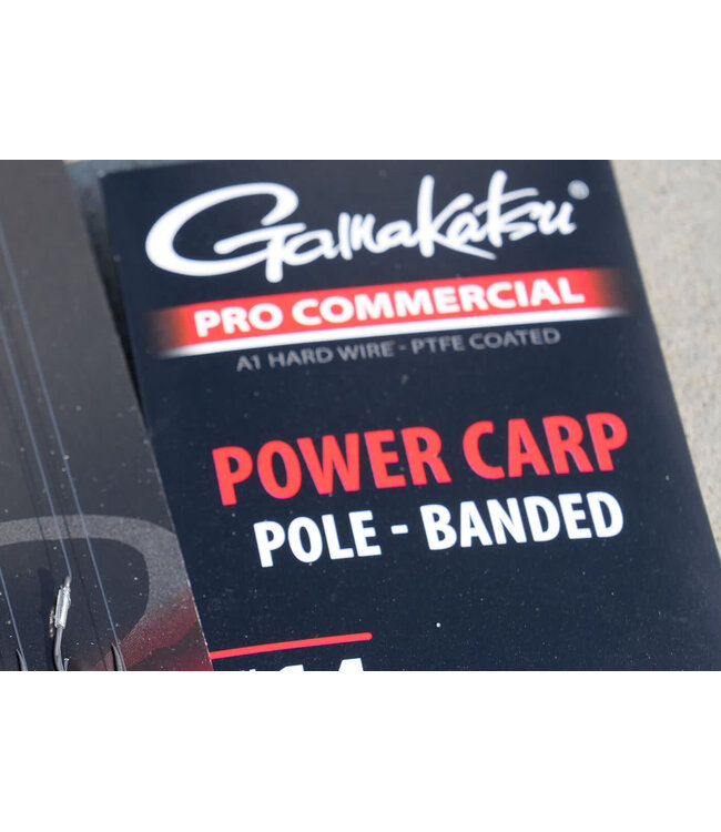Gamakatsu Pro Commercial Power Carp Palette Ready Rigs 20cm Banded (8 pcs) Haak 10 - 0.17mm
