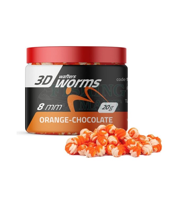 MatchPro 3D Worms Duo Wafters 8mm 20gr