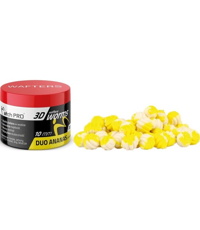 MatchPro 3D Worms Duo Wafters 12mm 20gr