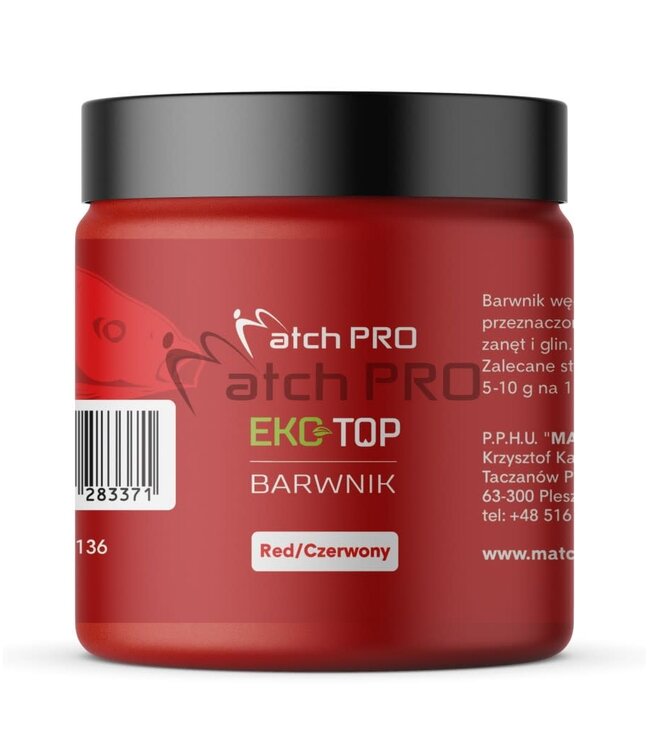 MatchPro Colorant d’Amorce EKO-TOP Brun, Jaune, Rouge ou Noir – Colorant Naturel pour Amorce, Terre et Pellets Expander