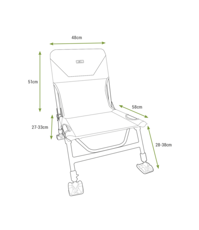 Korum Chaisse Supa Lite Stretch - Standard