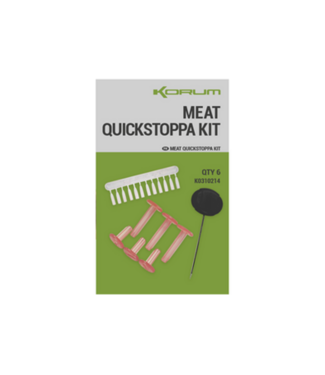 Korum Meat Quickstoppa Kit (6 pcs)