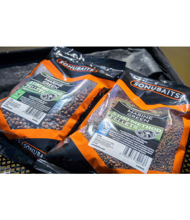 Sonubaits Stiki Method Pellets Flavour 4mm (650g) Marine Green