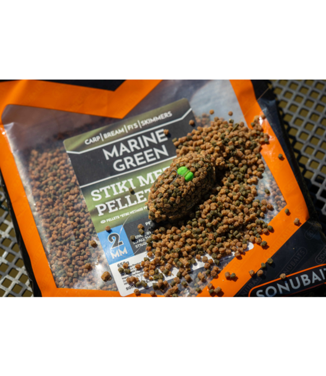 Sonubaits Stiki Method Pellets Flavour 4mm (650g) Marine Green