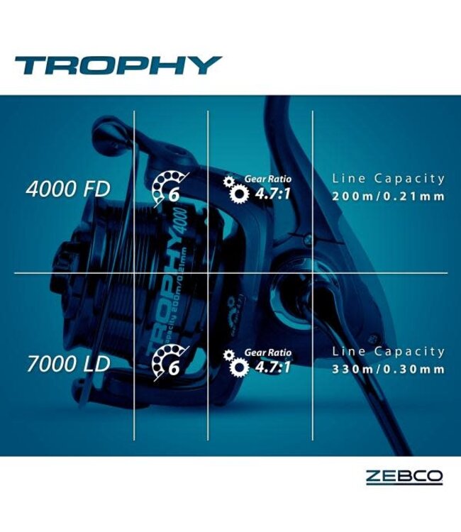 Zebco Trophy Feeder 4000FD BB 6