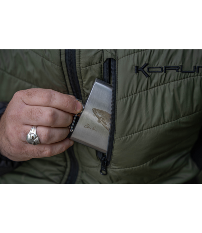 Korum Classic Hip Flask - Barbel 7oz