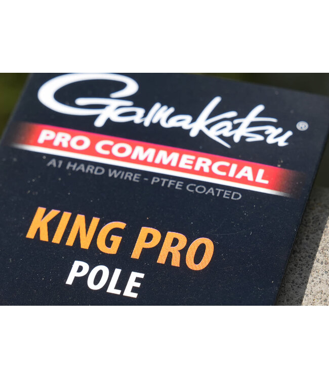 Gamakatsu Pro Commercial King Pro Pole 15cm Barbless (8 pcs)