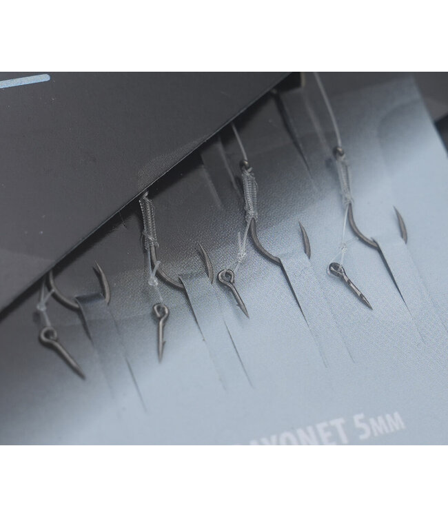 Gamakatsu Pro Commercial Coars Method Hair Rig Bayonet 7mm 10cm Barbless (8 pcs)