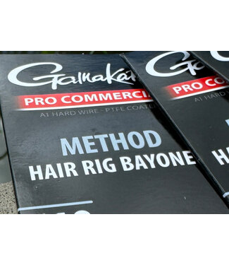 Gamakatsu Pro Commercial Coars Method Hair Rig Bayonet 7mm 10cm Barbless (8 pcs)