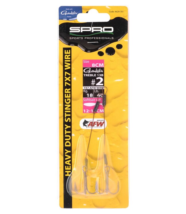 Spro Heavy Duty Stinger 7x7 (18 kilo)