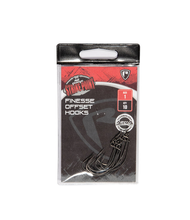 Fox Rage Strike Point Finesse Offset Hooks (10 pcs)