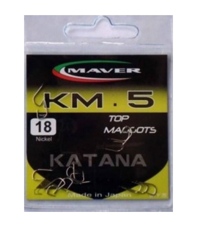 Maver Katana KM.5 Match Top Maggots Spade End-Barbed  (15 pcs)