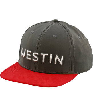 Westin Casquette Smooth Viking Une Taille Gris-Rouge