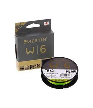 Westin W6 8-Braid Lime Punch (135m)
