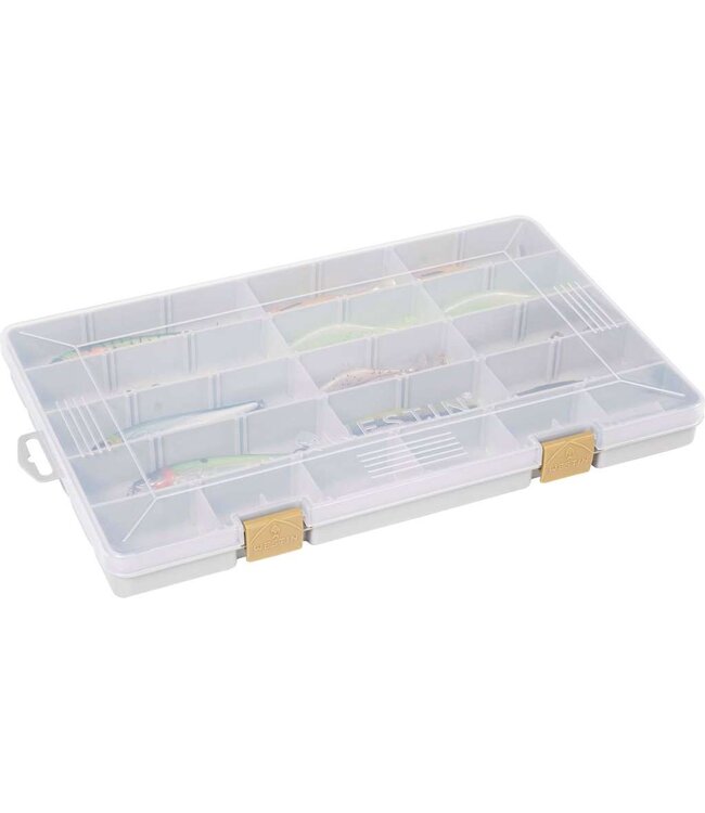 Westin W3 Tackle Box Grey-Clear