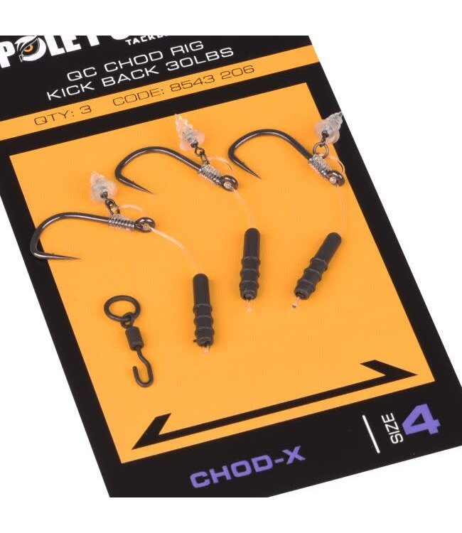 Pole Position Quick Change Chod-X Rig 4cm (3 pcs)