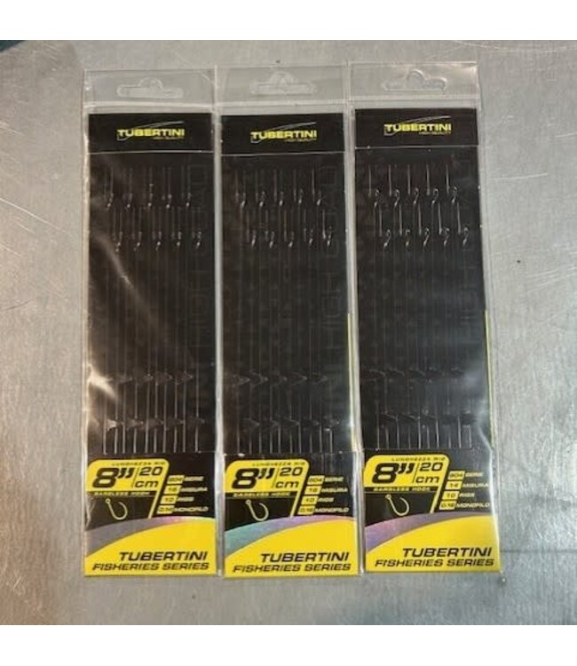 Tubertini Onderlijnen Serie 804 Barbless 20cm (10 pcs)