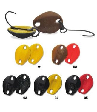 Tubertini Seika Contact Bottom Spoon 1.5gr Sand with Silver Glitters