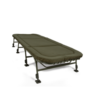 Avid Carp Benchmark Ultra X Bed – Luxe Memory Foam Bedchair voor Karpervissers