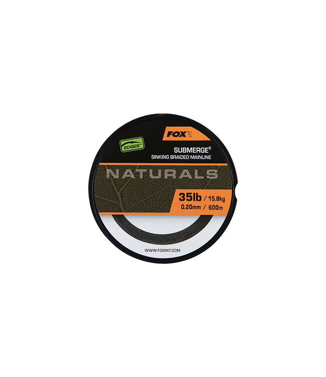 Fox Edges Naturals Submerge Sinking Braided Mainline