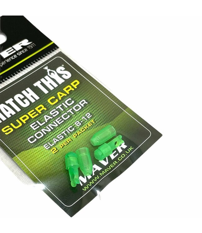 Maver Elastiek Connector Super Carp 2pcs