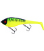 Westin Swim Tail 12cm 68g Sinking – Glidebait Hybride avec 1 Body, Paddle Tail, Curl Tail et 4 Actions de Nage