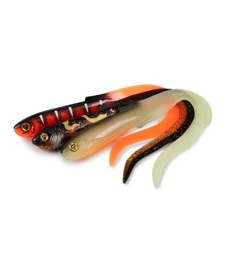 Fox Rage Slick Eel 21cm – Grand Softbait à Queue Curly pour Brochet et Carnassiers