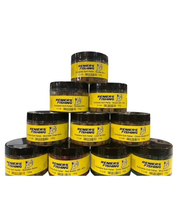 Reniers Fishing Hook Pellet Souple 6mm -100gr