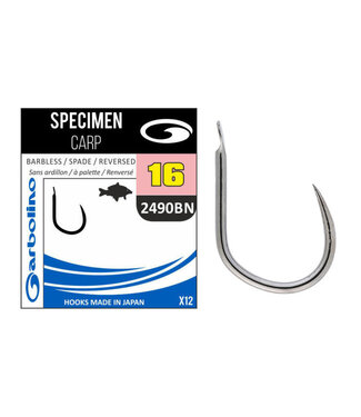 Garbolino Specimen - Carp 2490BN Sans Ardillon - à Palette - Renversé (12 pcs)