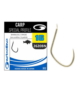Garbolino Carp Special Profile 2620BN Spade-Barbless (12 pcs)