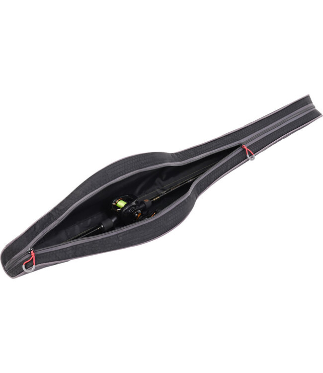 Westin W4 Rod Case Titanium Black – Fourreau de Protection pour 2 Cannes Montées avec Moulinets et Bandoulière Réglable
