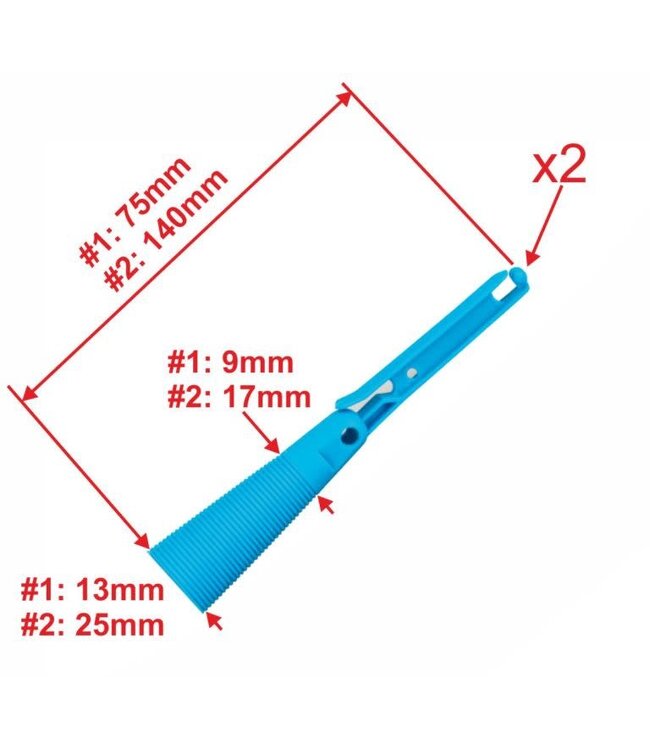 Garbolino Cônes pour Elastique (2 pcs) 1ière brin