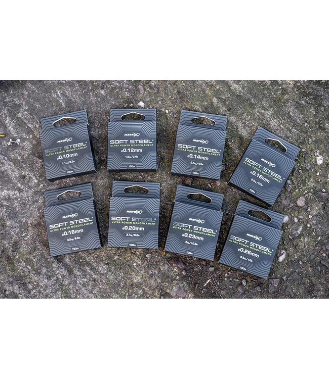 Matrix Soft Steel Ultra Power Monofilament 100m