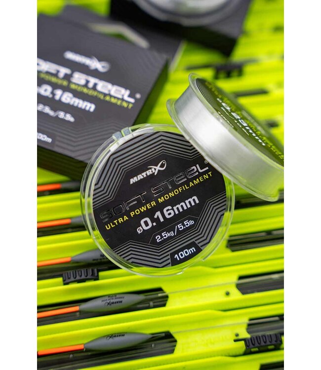 Matrix Soft Steel Ultra Power Monofilament 100m