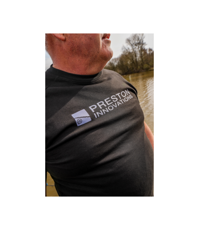 Preston Lightweight Black Raglan T-Shirt (2025)