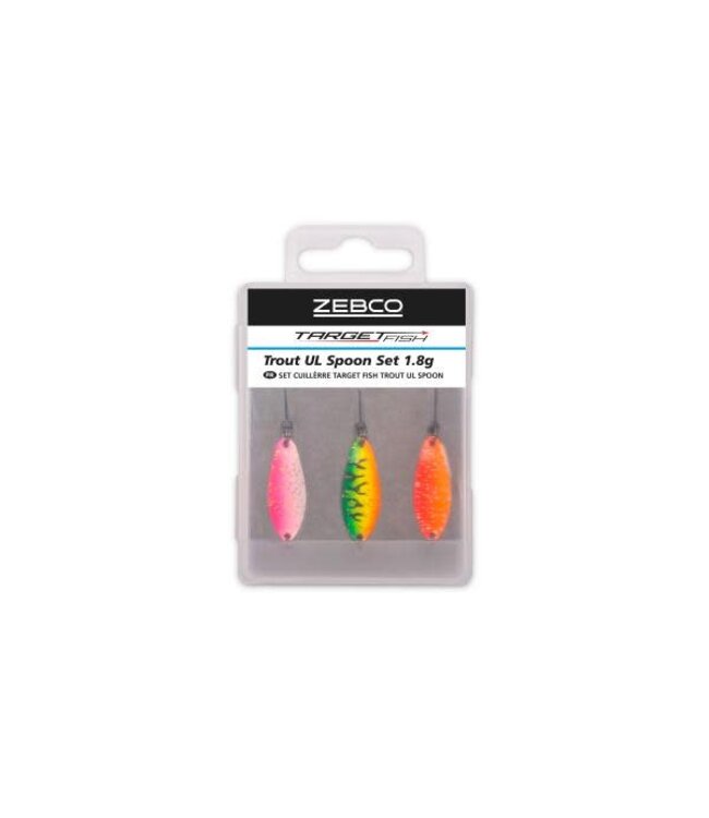 Zebco Target Fish Trout Ultra Light Spoon Set