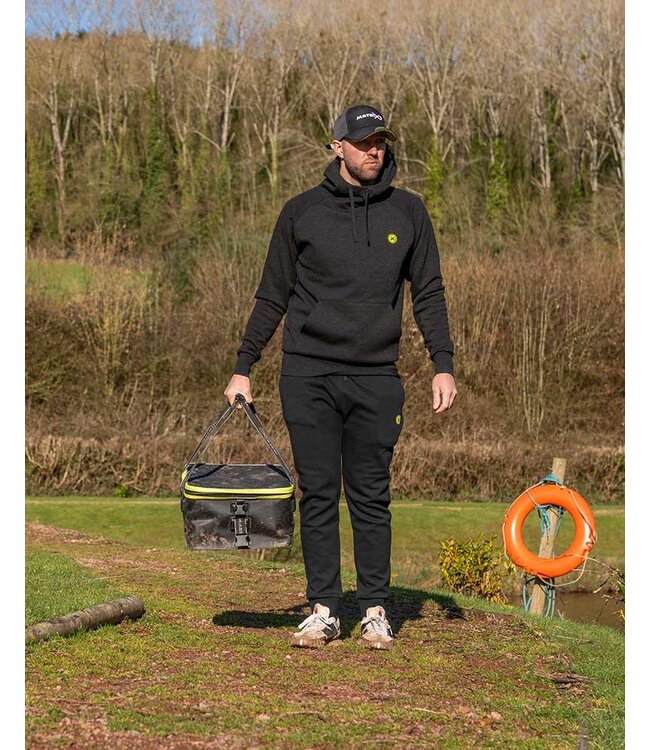 Matrix Black Marl Hoody