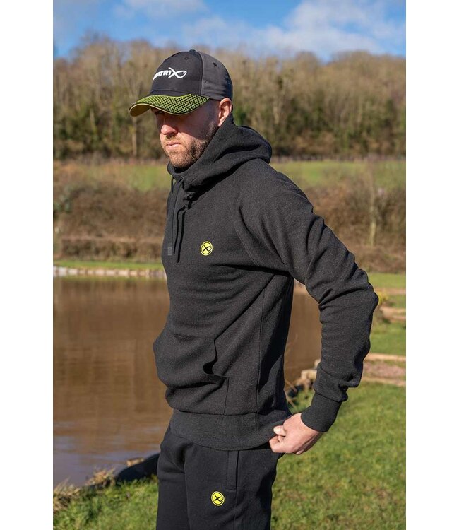 Matrix Black Marl Hoody