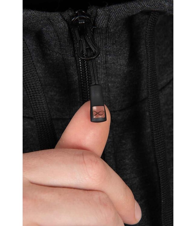 Matrix Sweat à Capuche Zippé Charcoal