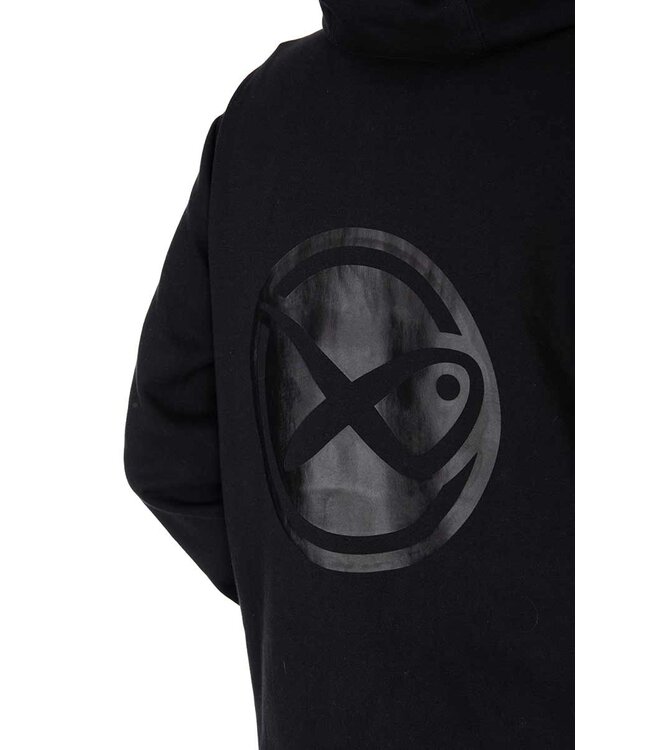 Matrix Sweat à Capuche Zippé Noir Stealth