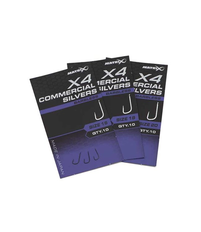 Matrix X4 Commercial Silvers Palette-Sans Ardillon (10 pcs)