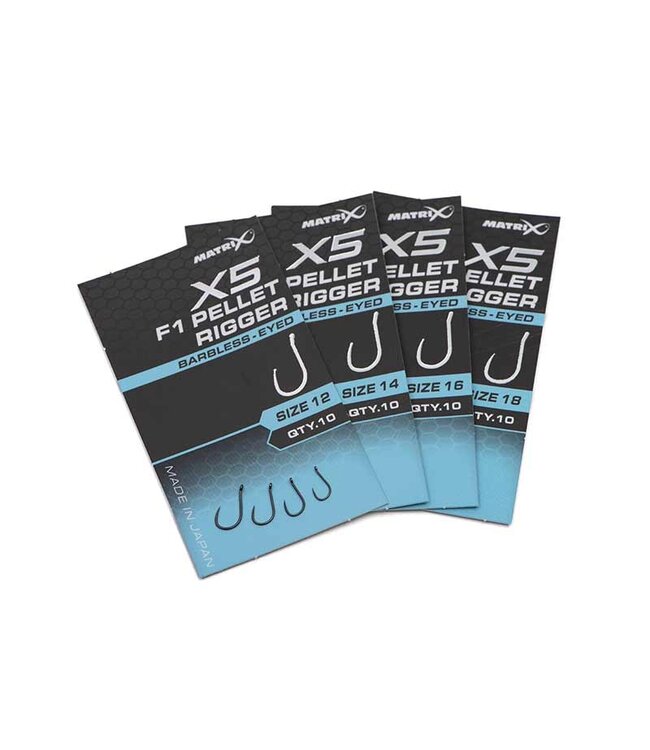 Matrix X5 F1 Pellet Rigger Oeillet-Sans Ardillon (10 pcs)