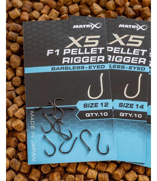 Matrix X5 F1 Pellet Rigger Oeillet-Sans Ardillon (10 pcs)