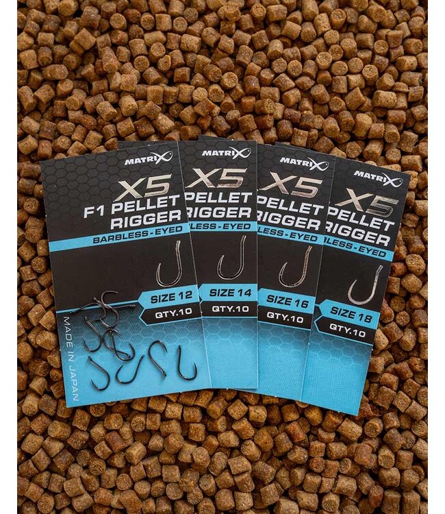 Matrix X5 F1 Pellet Rigger Oeillet-Sans Ardillon (10 pcs)