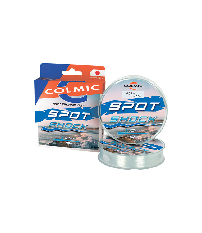 Colmic Spot Shock Leader 15m (10 pcs) 0.16-0.47mm