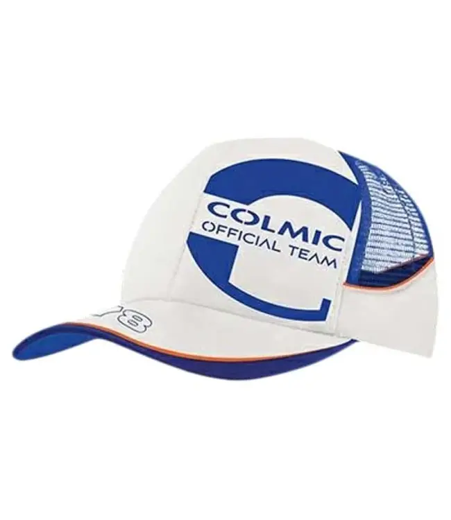 Colmic Cap White Orange Series Mesh