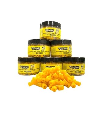 Reniers Fishing Sweet Pasta Rings Yellow 100gr