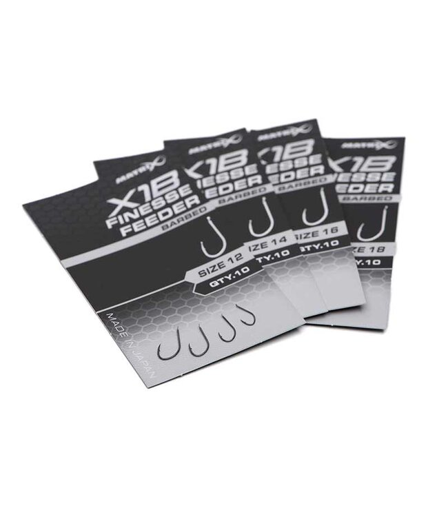 Matrix X1B Finesse Feeder Spade-Barbed (10 pcs)