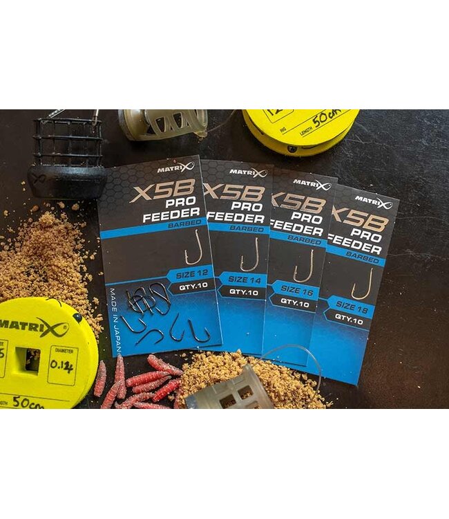 Matrix X5B Pro Feeder Spade-Barbed (10 pcs)