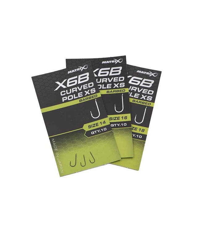 Matrix X6B Curved Pole XS Spade-Barbed (10 pcs)